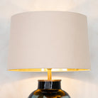 Raven Soft Latte Shade With Gold Lining 48cm by RV Astley