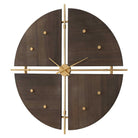 Walnut Elegance Wall Clock by Uttermost