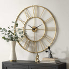 Keyann Brass Wall Clock by Uttermost