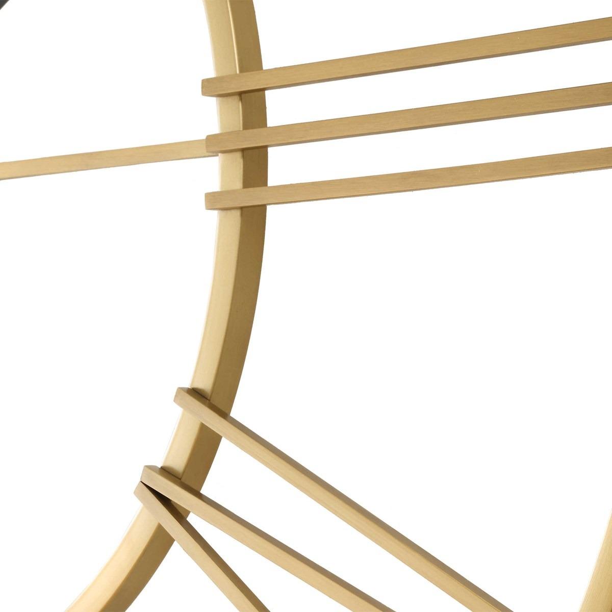 Keyann Brass Wall Clock by Uttermost