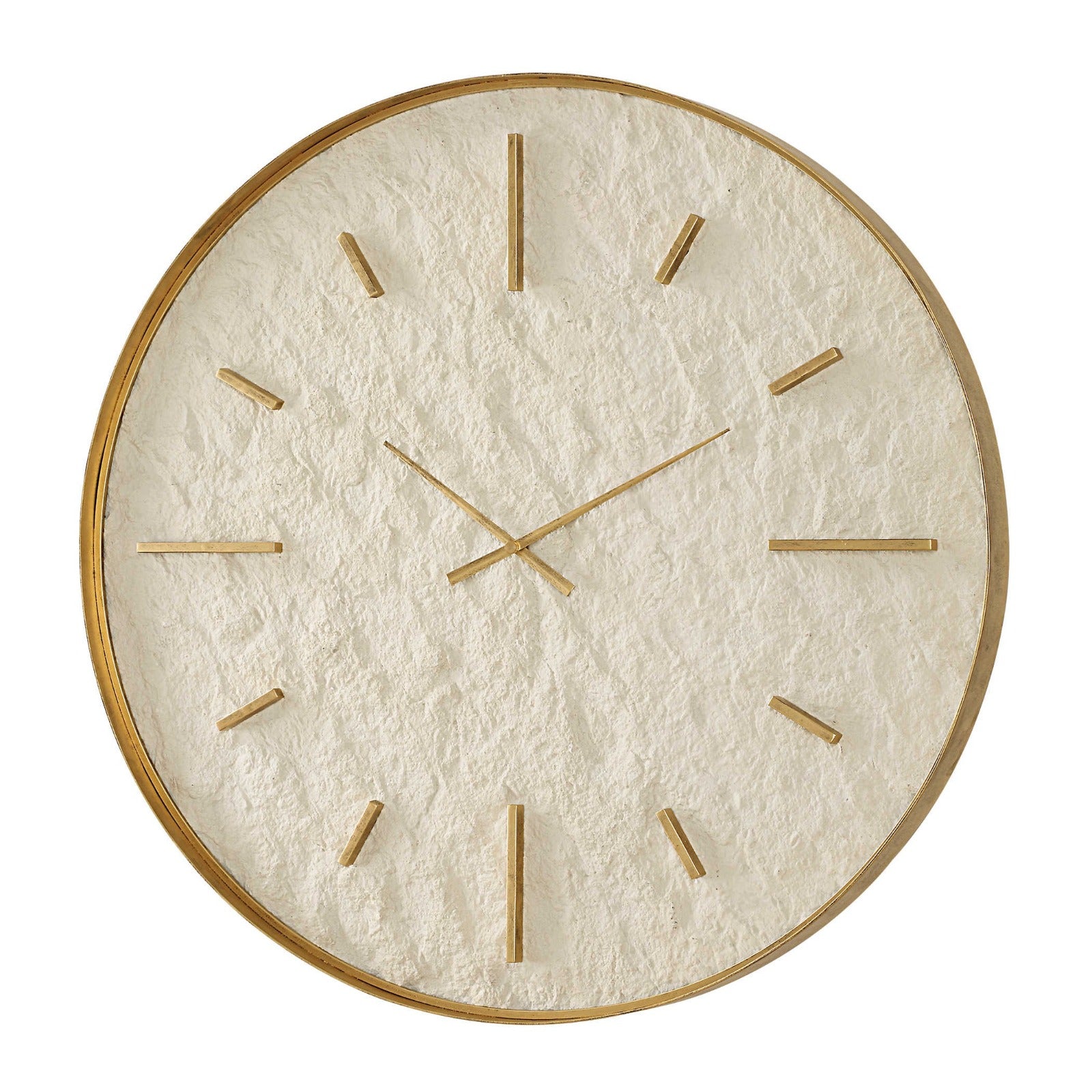 Stone Serenity Clock by Uttermost