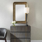 Alvaro Antique Brass Mirror by Uttermost