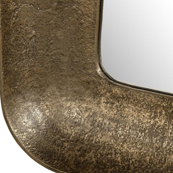 Alvaro Antique Brass Mirror by Uttermost