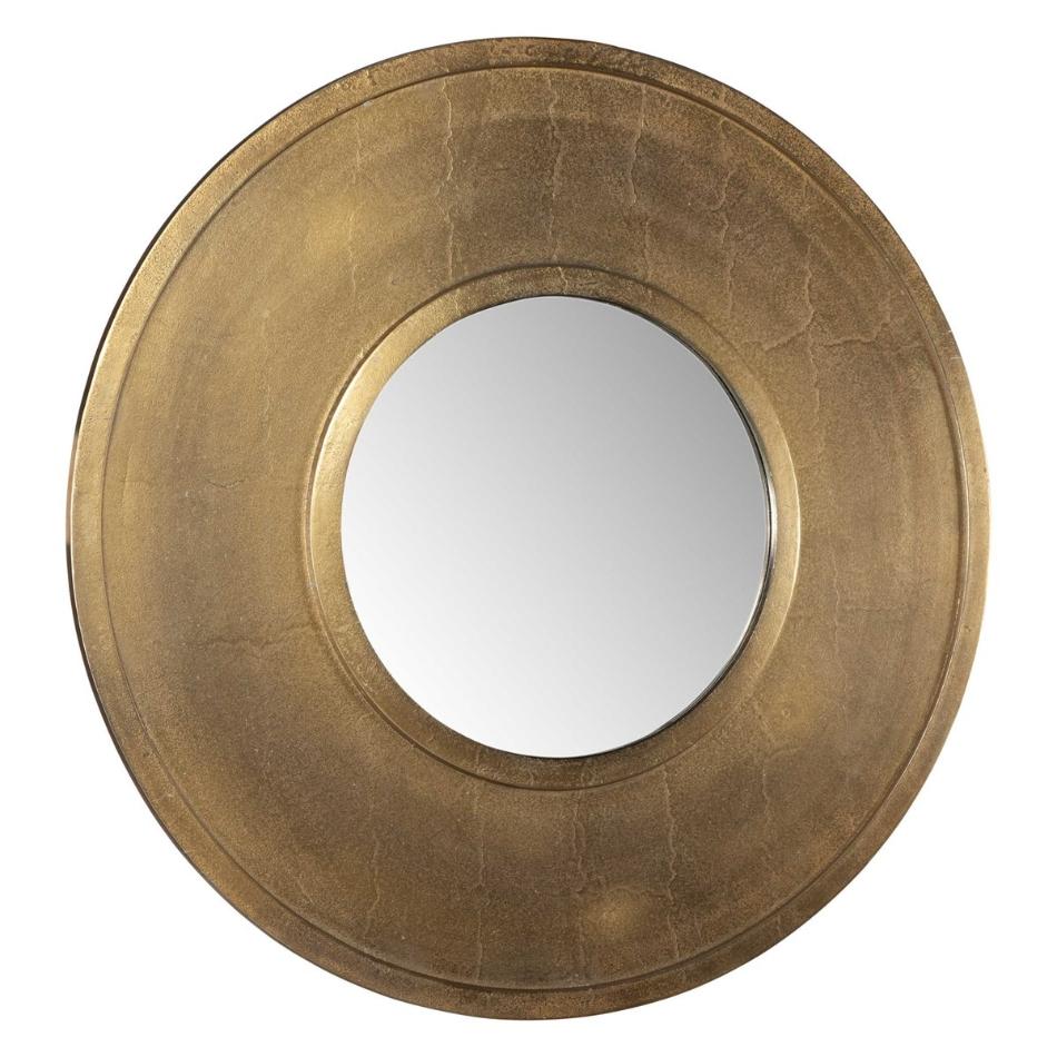 Axel Round Brass Mirror by Uttermost