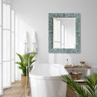 Makaria Coastal Blue Mirror by Uttermost