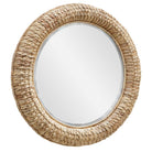 Twisted Seagrass Round Mirror by Uttermost