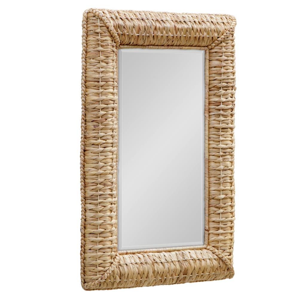 Twisted Seagrass Rectangle Mirror by Uttermost