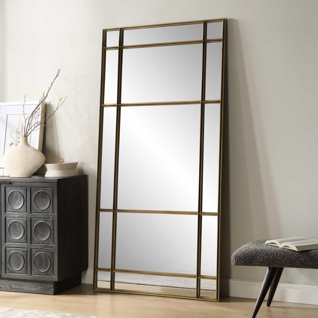 Spurgeon Gold Window Mirror by Uttermost
