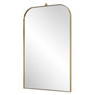 Cassidy Brass Arch Mirror by Uttermost