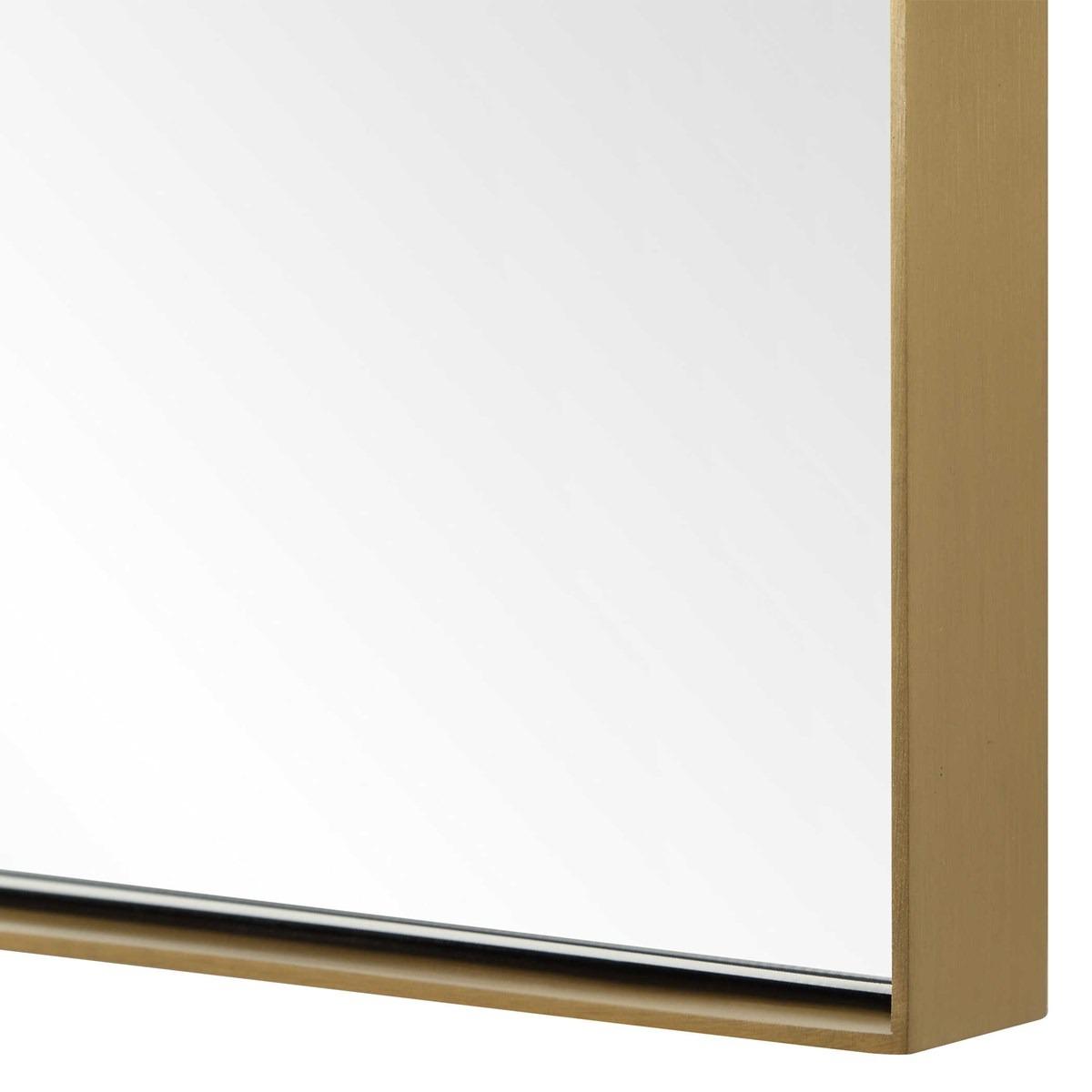 Cassidy Brass Arch Mirror by Uttermost