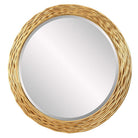 Celeste Gold Round Mirror by Uttermost