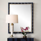 Gulf Mirror in Navy by Uttermost