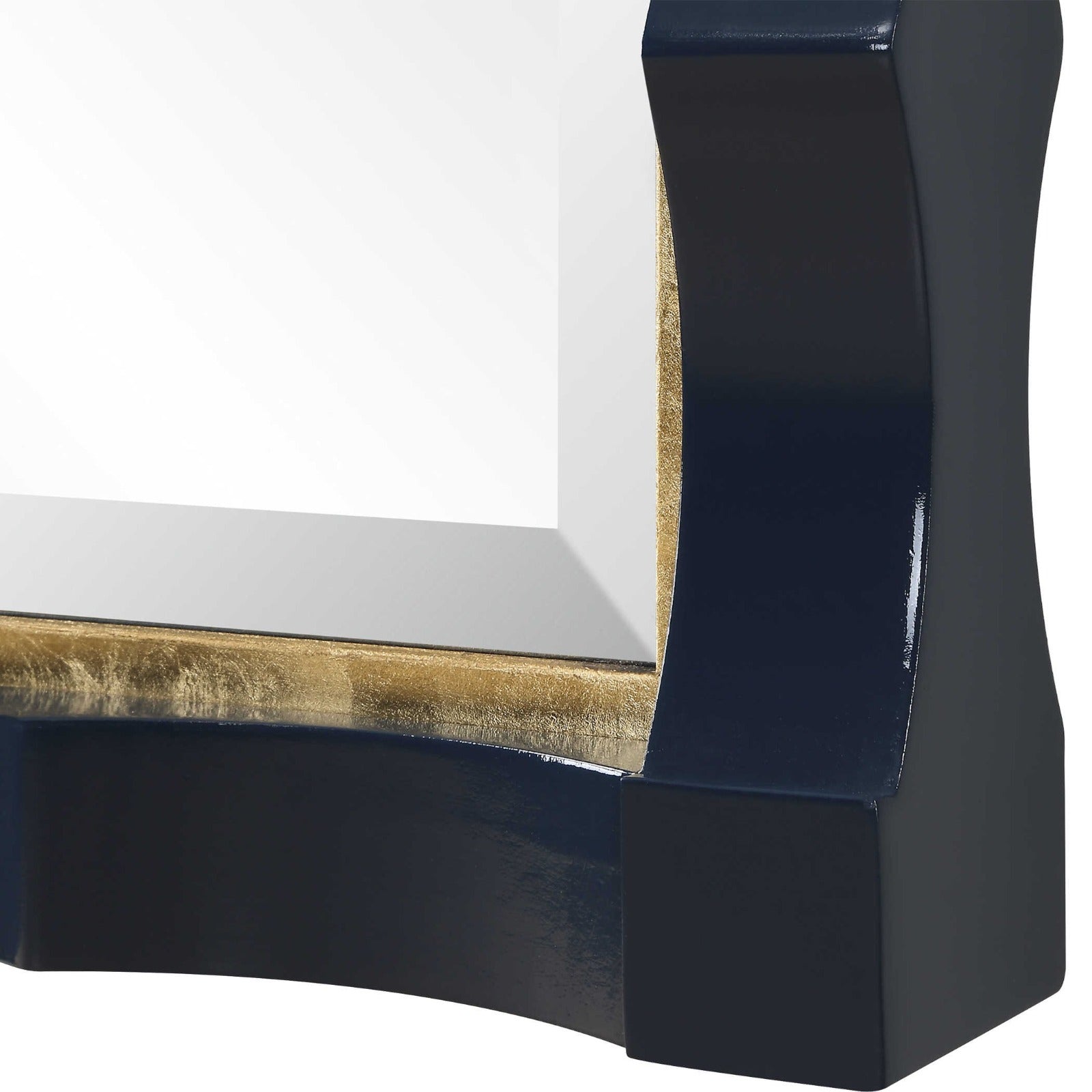 Gulf Mirror in Navy by Uttermost