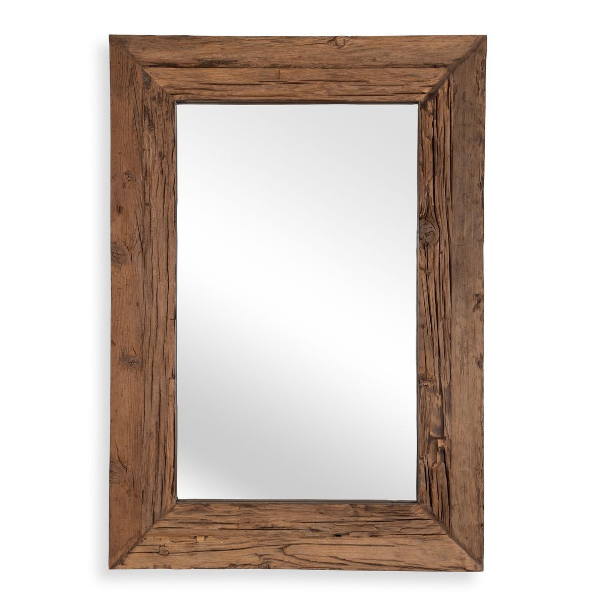 Rennick Large Reclaimed Pine Mirror by Uttermost