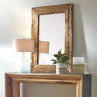 Rennick Large Reclaimed Pine Mirror by Uttermost