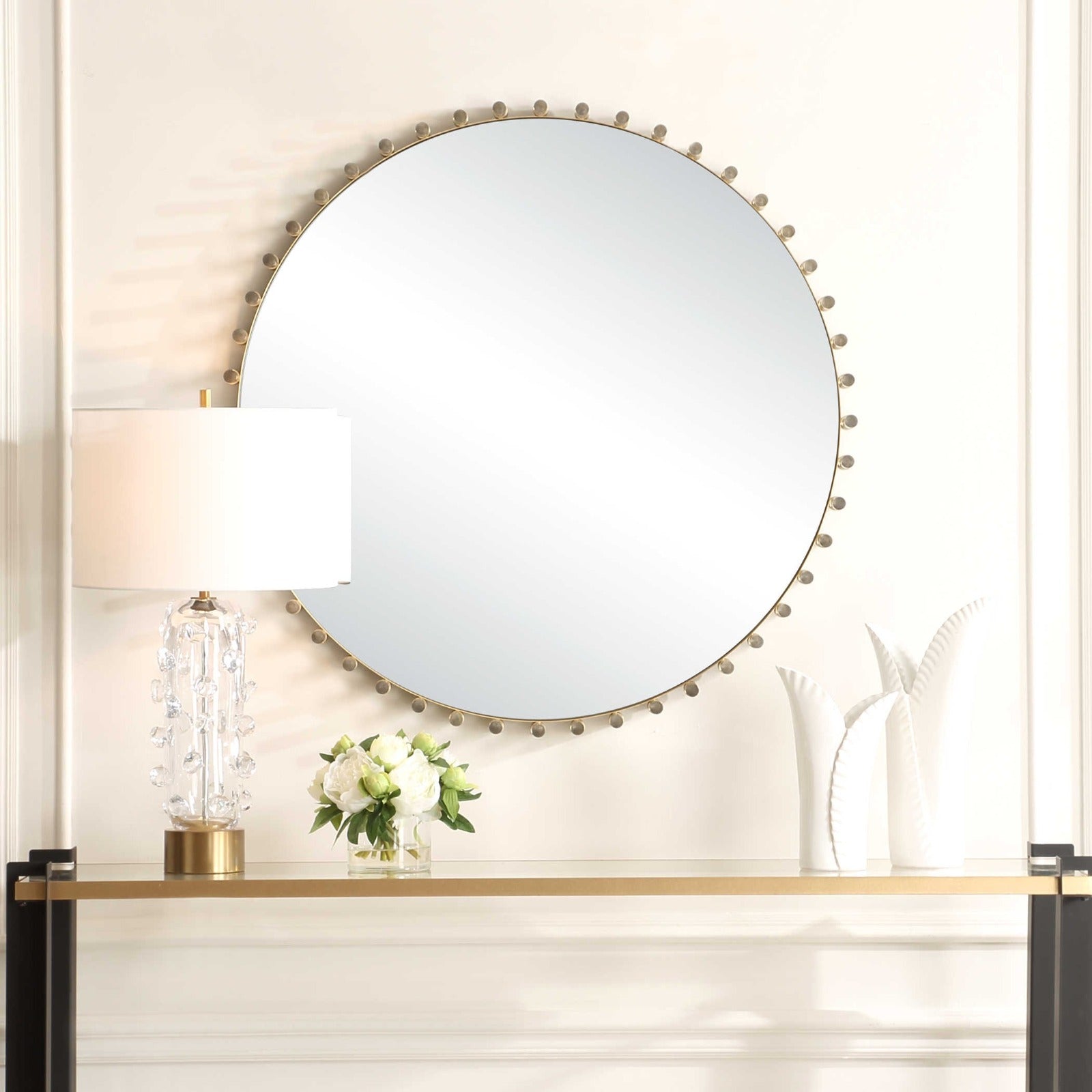 Avelyne Round Mirror by Uttermost