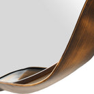 Catch The Wave Round Mirror by Uttermost