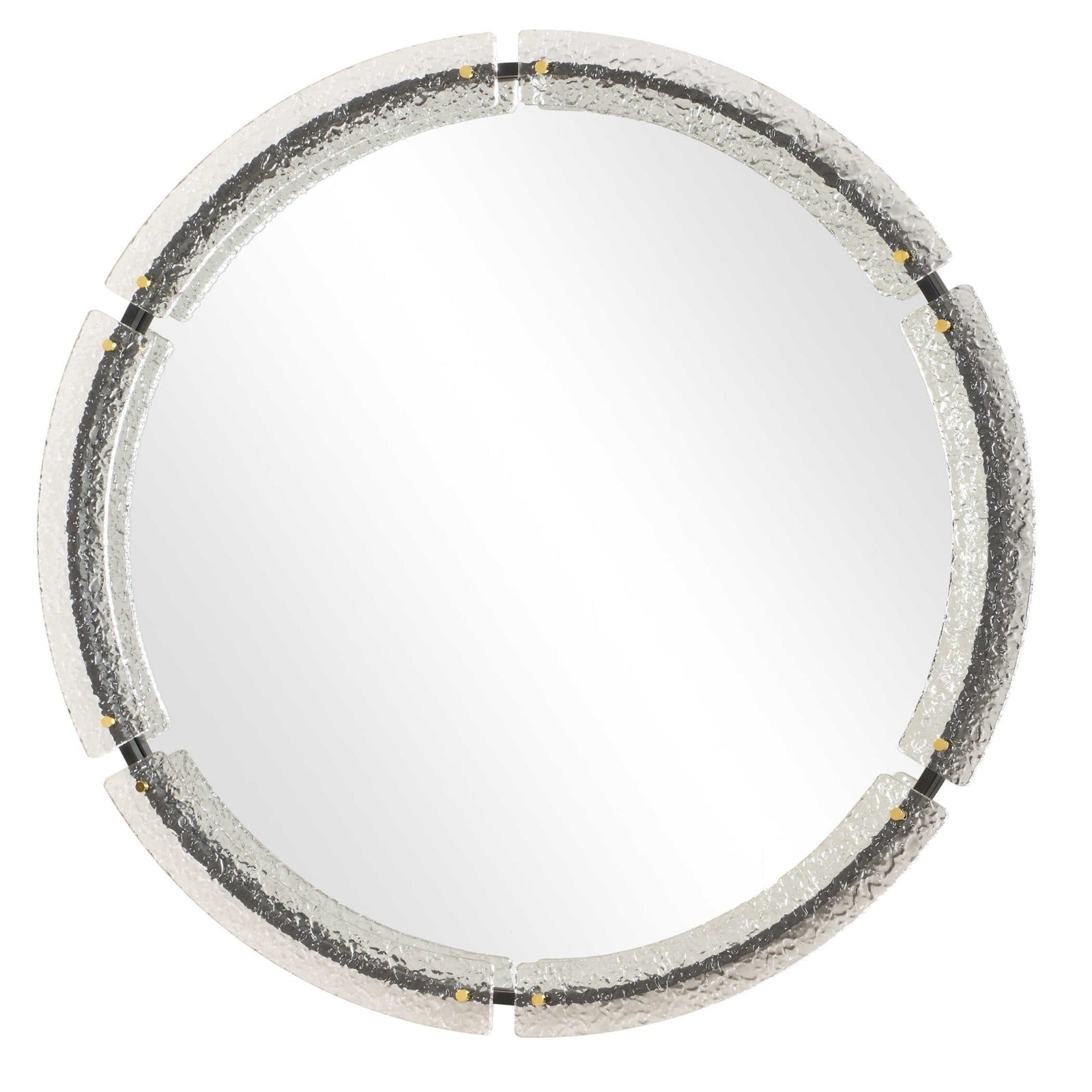 Crystalline Round Mirror by Uttermost