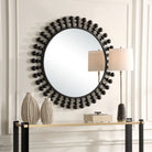 Aziel Round Black Mirror by Uttermost