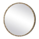 Odeon Shell Inlay Round Mirror by Uttermost