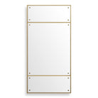 Wrenton Brass Rectangular Mirror by Uttermost