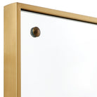 Wrenton Brass Rectangular Mirror by Uttermost