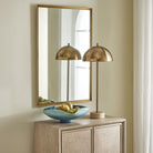 Heisler Brass Mirror by Uttermost