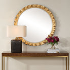Haya Round Gold Mirror by Uttermost