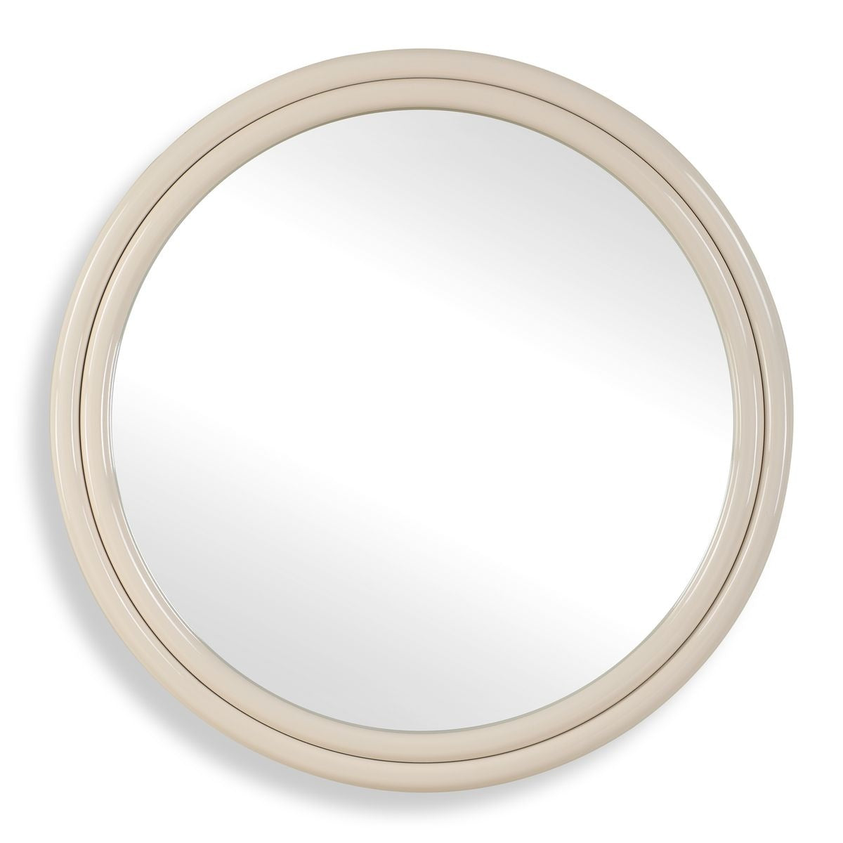 Florian Warm White Round Mirror by Uttermost