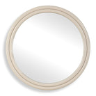 Florian Warm White Round Mirror by Uttermost