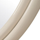 Florian Warm White Round Mirror by Uttermost
