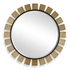 Toluca Round Brass Mirror by Uttermost