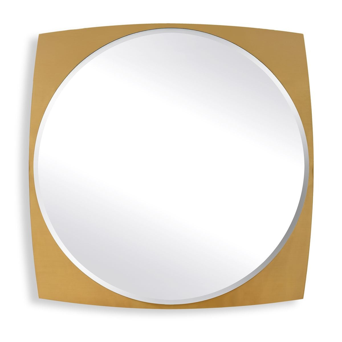 Neilia Round Brass Mirror by Uttermost