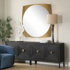 Neilia Round Brass Mirror by Uttermost