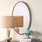 Twisted Branch Oval Mirror by Uttermost