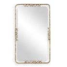 Tahoma Antiqued Gold Mirror by Uttermost
