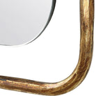Tahoma Antiqued Gold Mirror by Uttermost