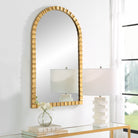 Dandridge Gold Arch Mirror by Uttermost