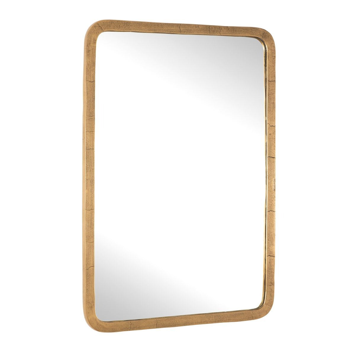 Vestry Antique Brass Mirror by Uttermost