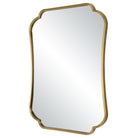 Athena Brushed Brass Mirror by Uttermost