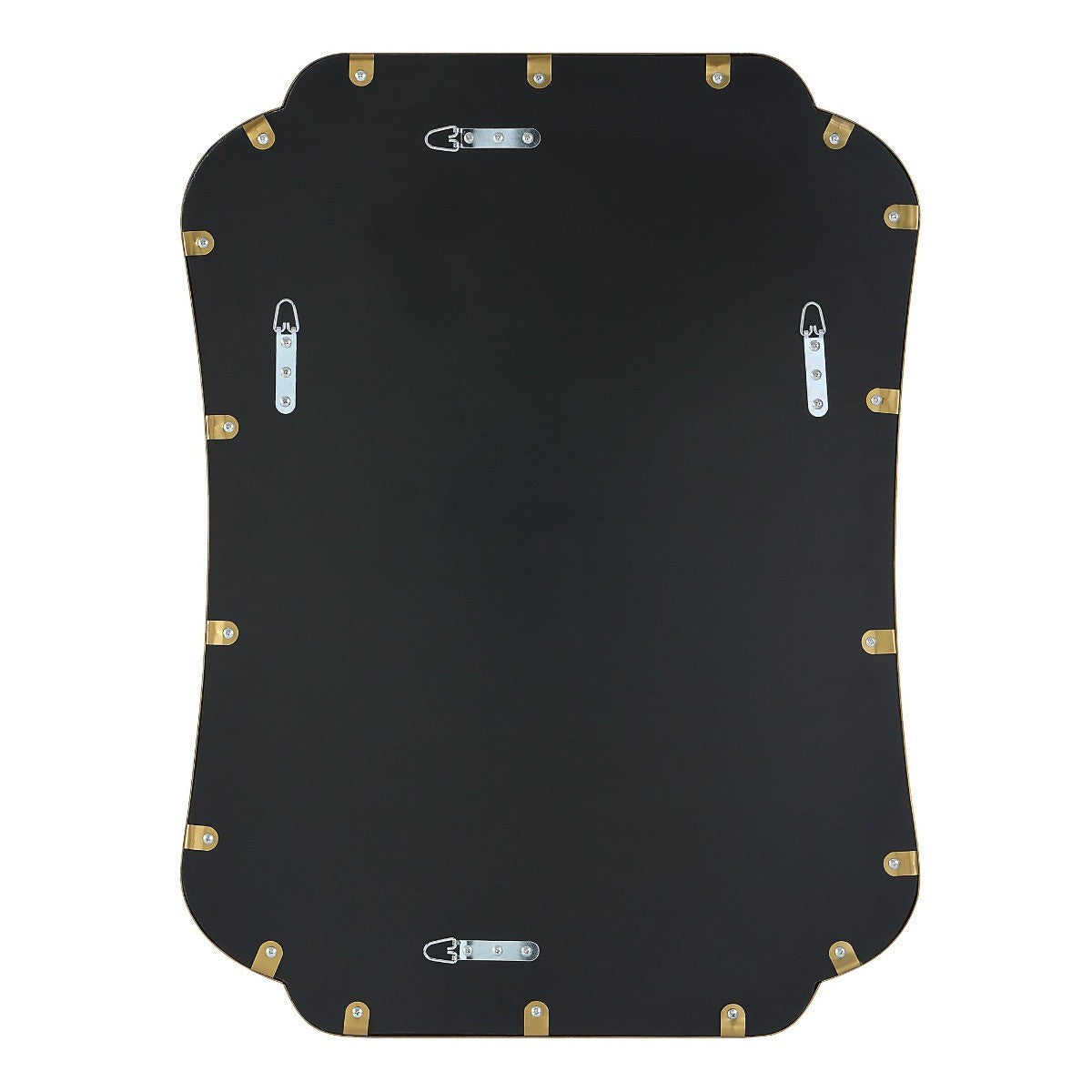 Athena Brushed Brass Mirror by Uttermost
