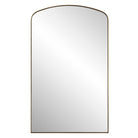Tordera Brass Arch Mirror by Uttermost