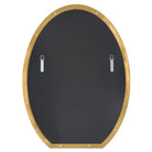 Cabell Brass Oval Mirror by Uttermost