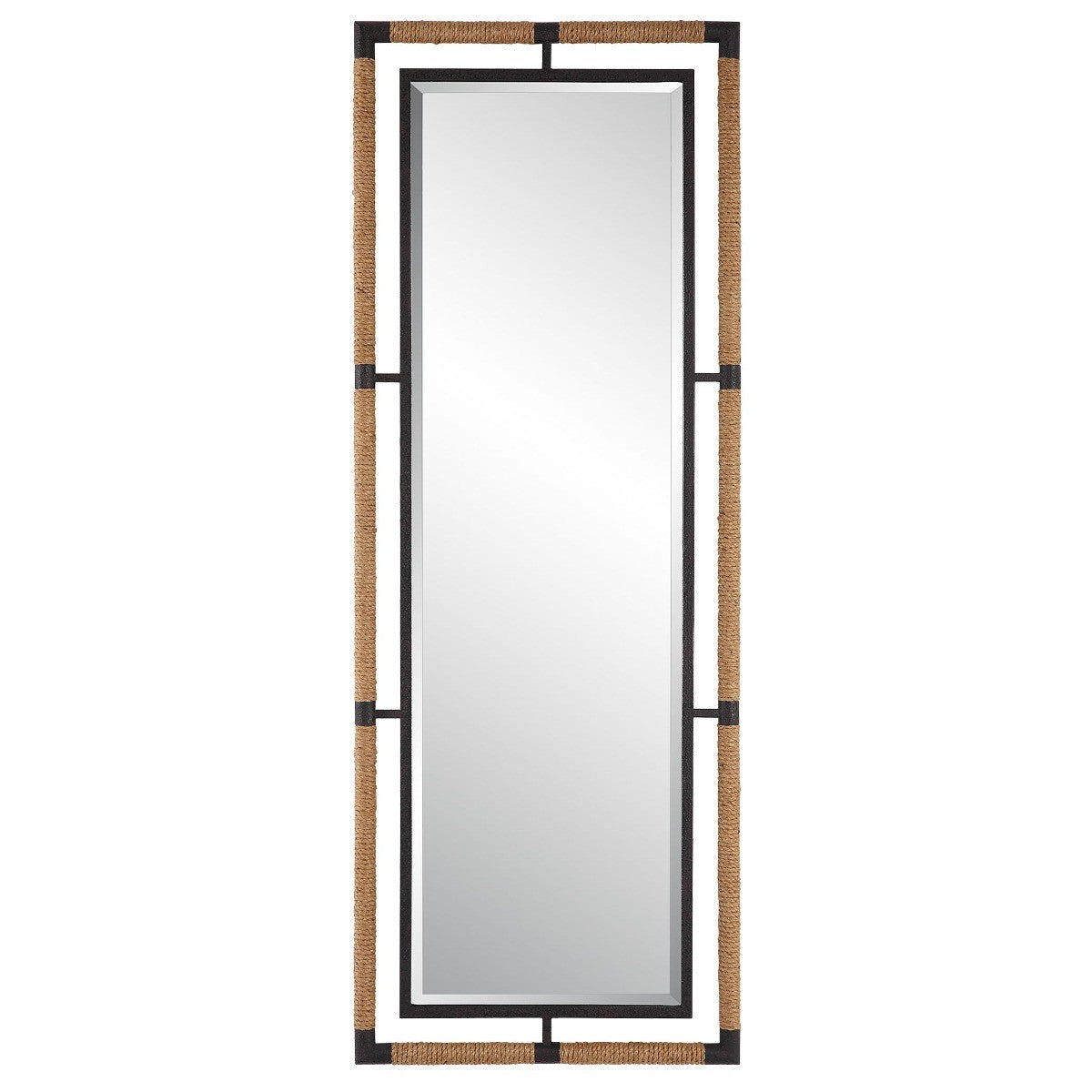 Melville Iron & Rope Tall Mirror by Uttermost