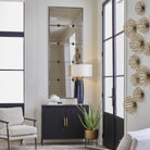 Serchio Oversized Iron Mirror by Uttermost
