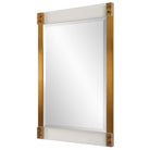 Nera Plated Brass Mirror by Uttermost