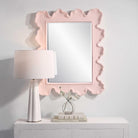 Sea Coral Pink Mirror by Uttermost