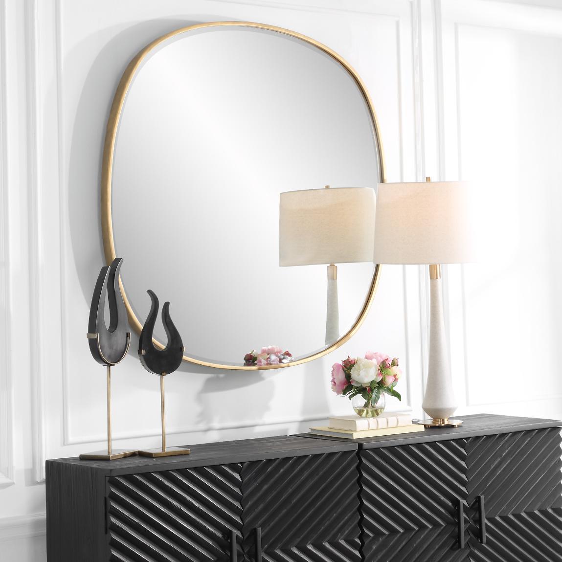 Webster Antique Gold Mirror by Uttermost