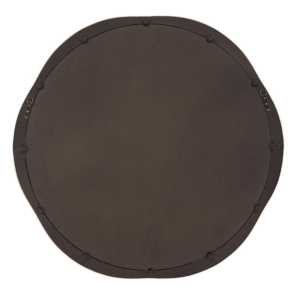 Salina Round Bamboo Mirror by Uttermost