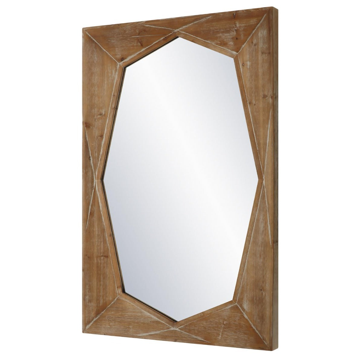 Marquise Natural Wood Mirror by Uttermost